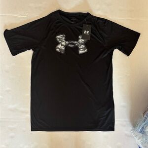 Under Armour Kids Black Short Sleeve Tee